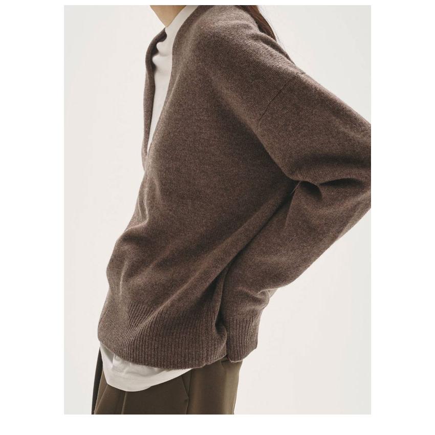 TODAYFUL トゥデイフル 2025winter トップス Uneck Cashmere Knit U