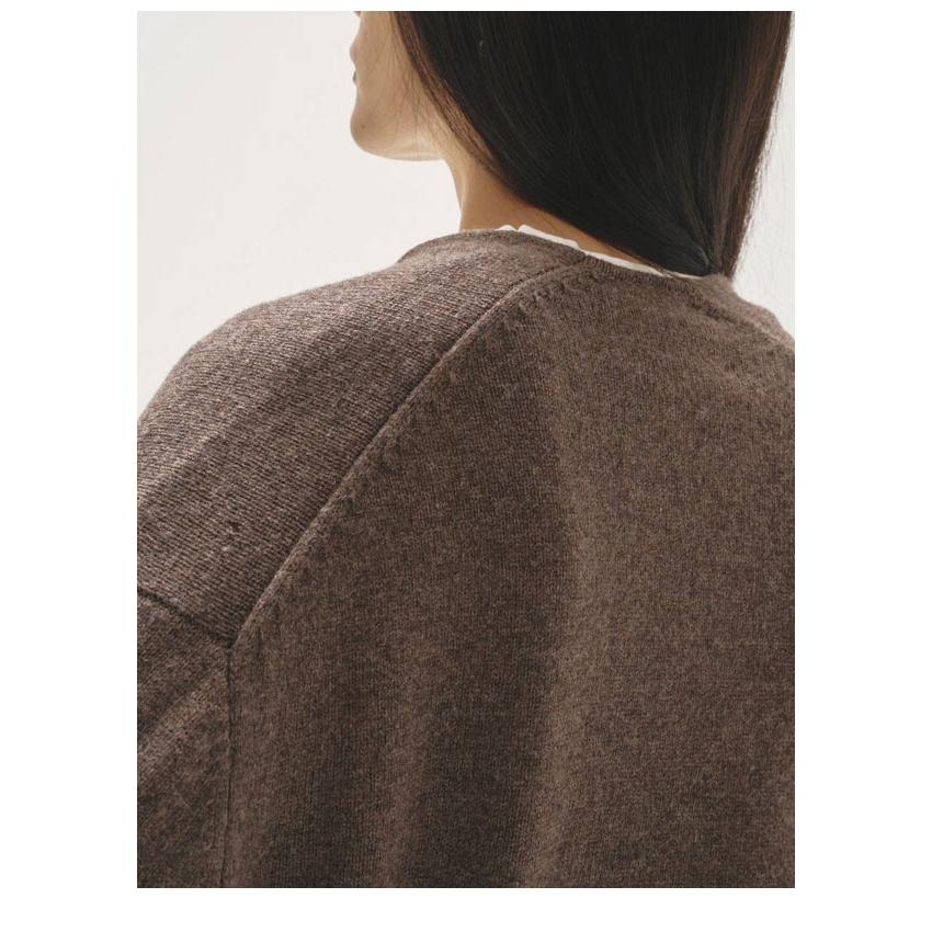 TODAYFUL トゥデイフル 2025winter トップス Uneck Cashmere Knit U
