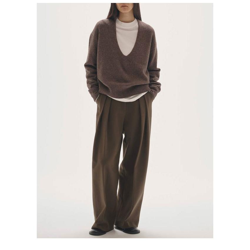 TODAYFUL トゥデイフル 2025winter トップス Uneck Cashmere Knit U