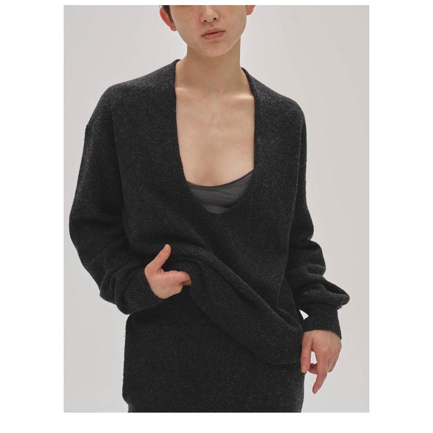 TODAYFUL トゥデイフル 2025winter トップス Uneck Cashmere Knit U