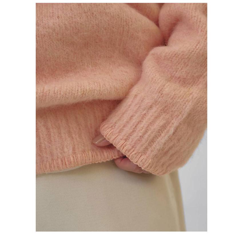 トゥデイフル　プルオーバー アウター ブルゾン レディース タック ノーカラー ボリューム袖 大きい