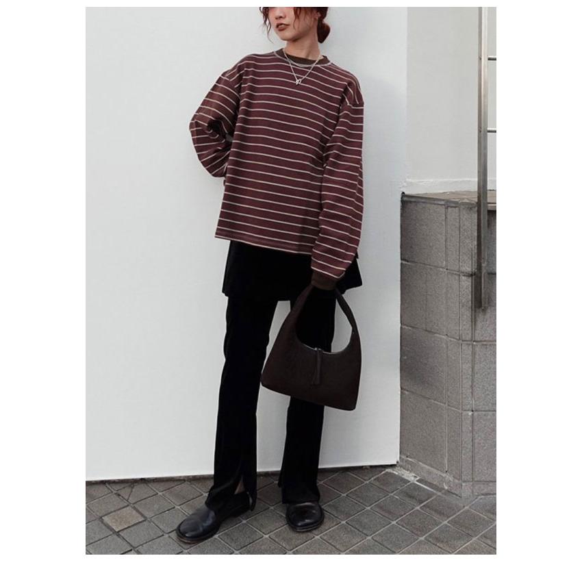 TODAYFUL 2026Prefall トゥデイフル トップス Border Long T-shirts 8