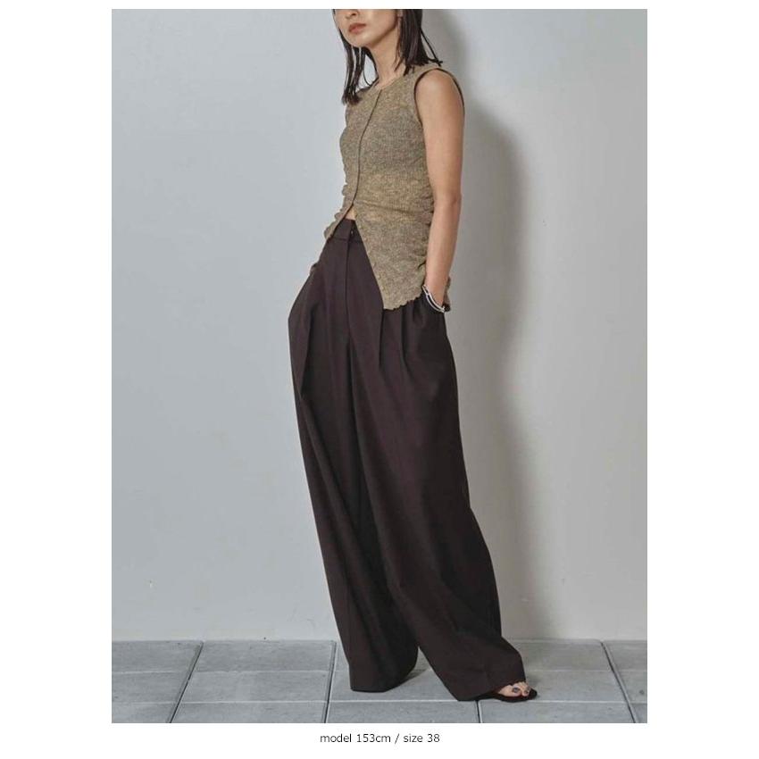 TODAYFUL トゥデイフル 2025prefall ボトムス Lightweight Tuck