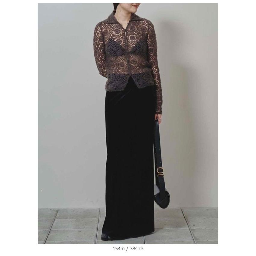 TODAYFUL 2025Prefall トゥデイフル ボトムス Pencil Velour Skirt