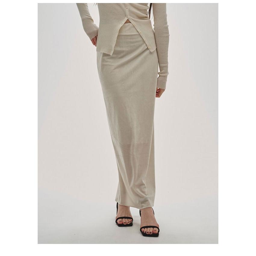 TODAYFUL 2025Prefall トゥデイフル ボトムス Pencil Velour Skirt