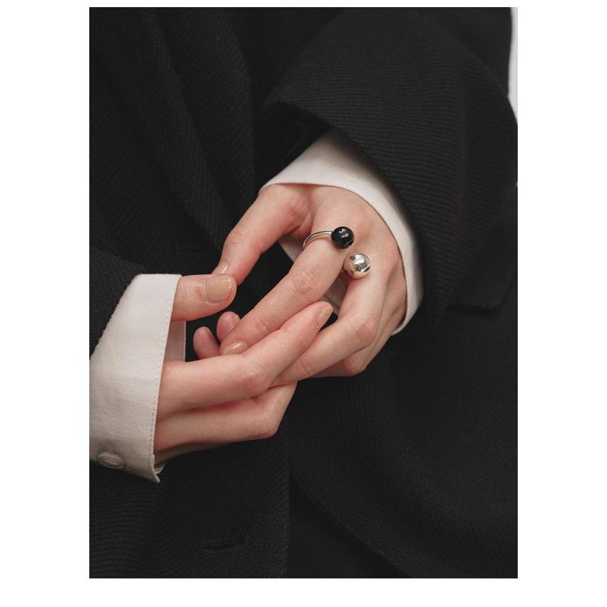 TODAYFUL トゥデイフル 2025winter 小物 Double Ball Ring (Silver925