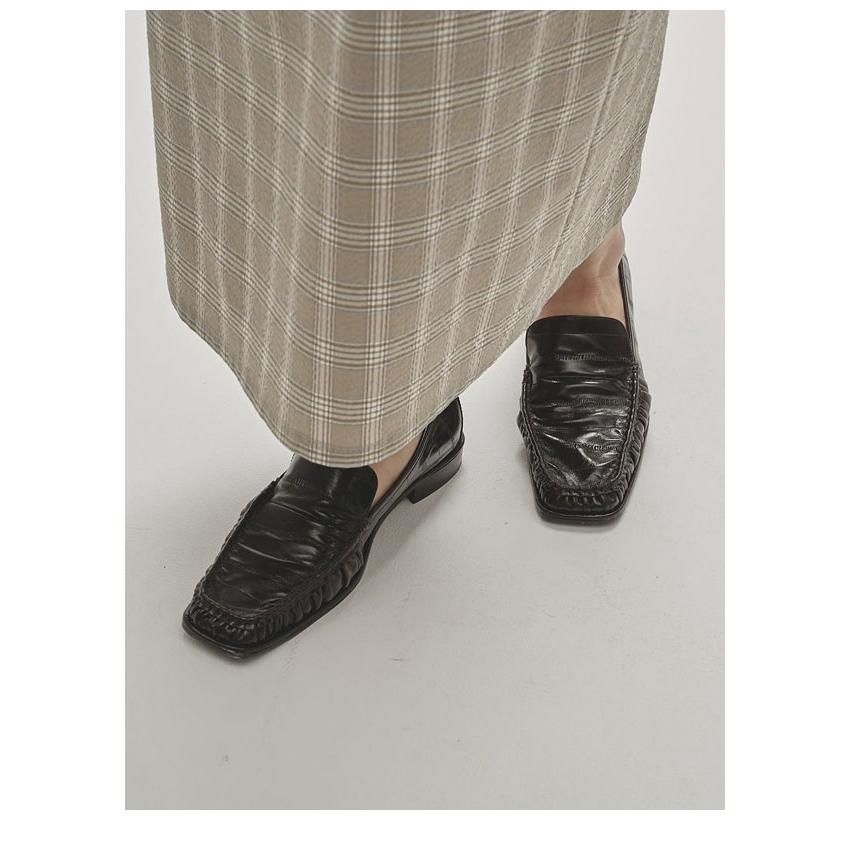 TODAYFUL トゥデイフル 2026springsummer 靴 Squaretoe Gather Loafers