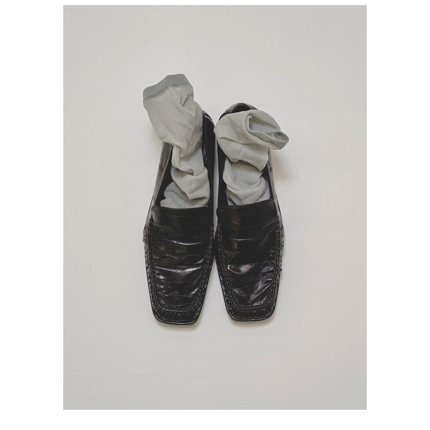 TODAYFUL トゥデイフル 2026springsummer 靴 Squaretoe Gather Loafers