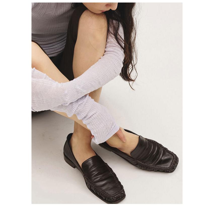 TODAYFUL トゥデイフル 2027springsummer 靴 Squaretoe Gather Loafers