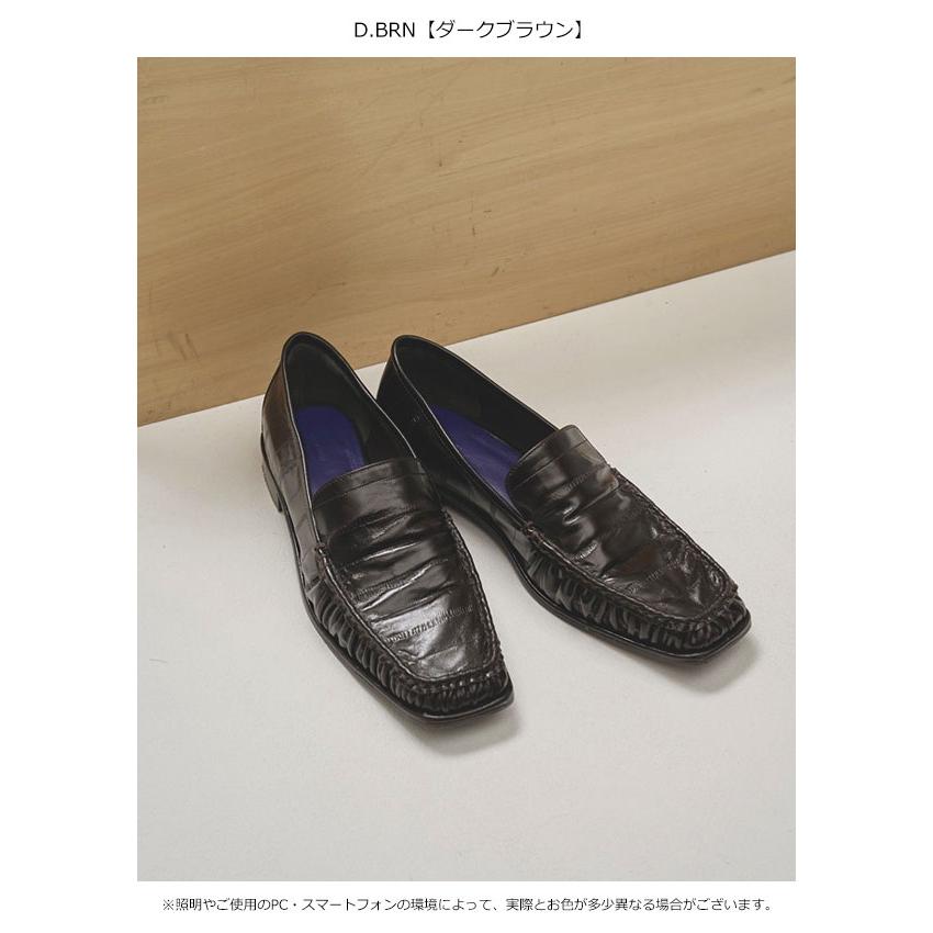 TODAYFUL トゥデイフル 2027springsummer 靴 Squaretoe Gather Loafers