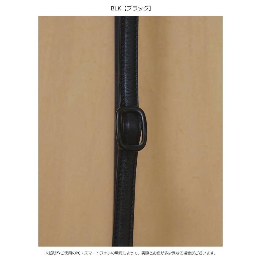 TODAYFUL トゥデイフル 2026Winter 小物 Narrow Leather Belt 11月中旬