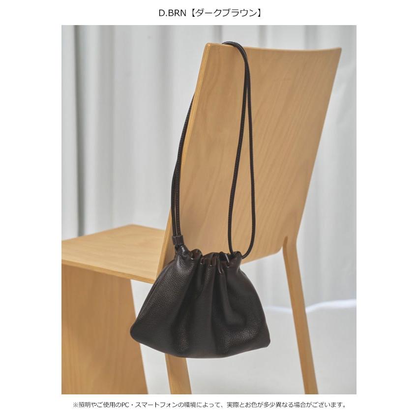 TODAYFUL トゥデイフル 2025winter バッグ Drawstring Leather