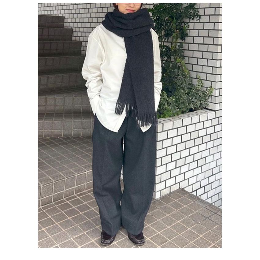TODAYFUL トゥデイフル 2025winter 小物 Brashed Volume Stole