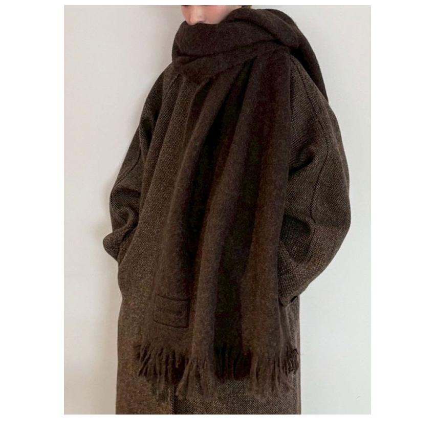 TODAYFUL トゥデイフル 2025winter 小物 Brashed Volume Stole