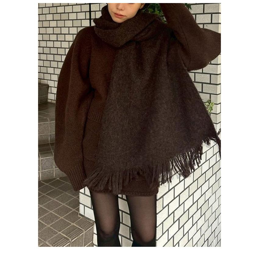 未使用タグ付き★TODAYFUL ブラッシュドボリュームストール ブラウン TODAYFUL(トゥデイフル) / Life's online store（ライフズ） / Brushed