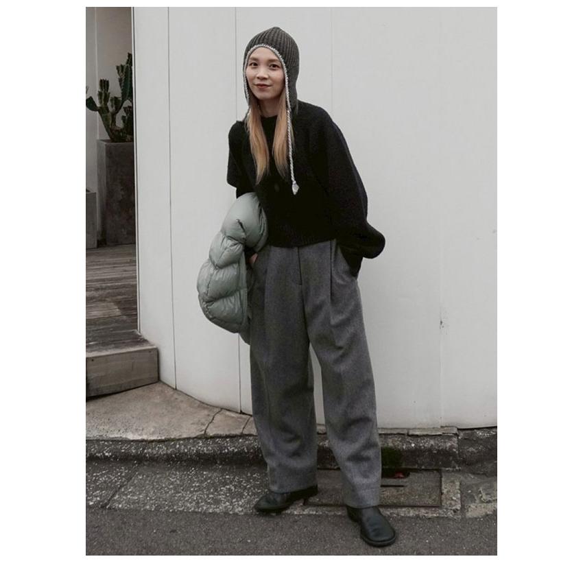 TODAYFUL トゥデイフル 2025winter 帽子 Ear Flap Knitcap イア