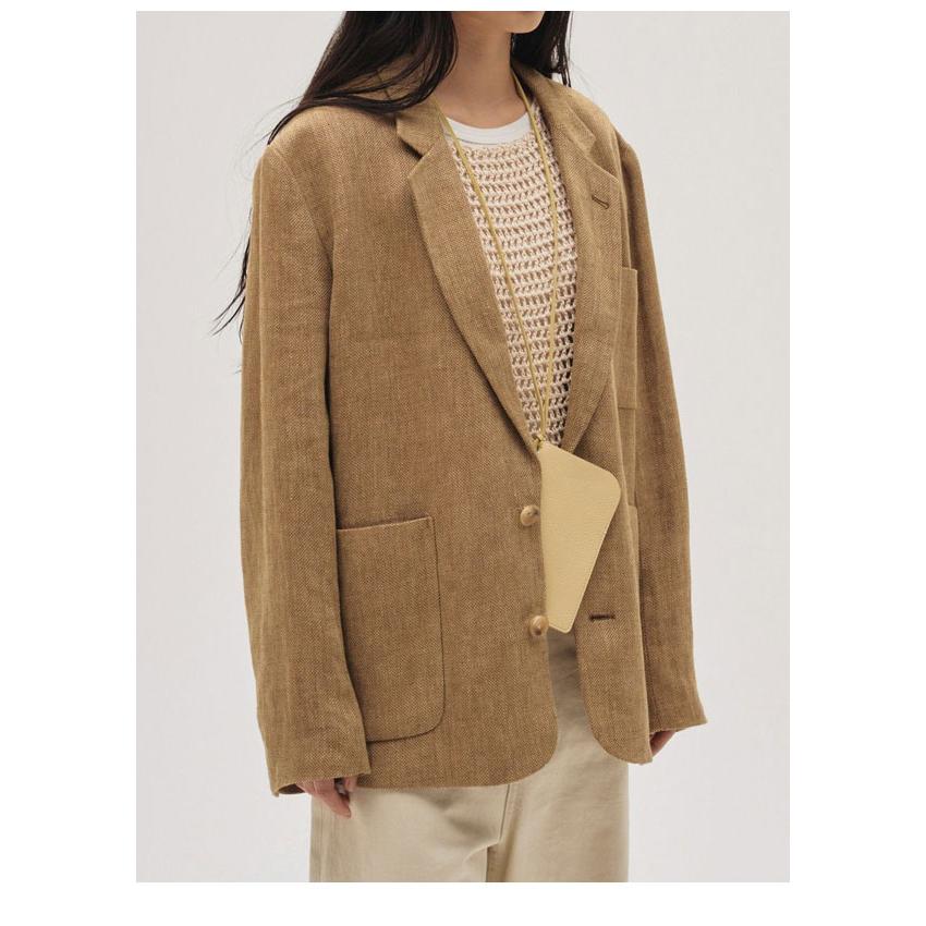 みー　【todayful】Boyfriend Linen Jacket36 todayful Boyfriend Linen Jacket 36