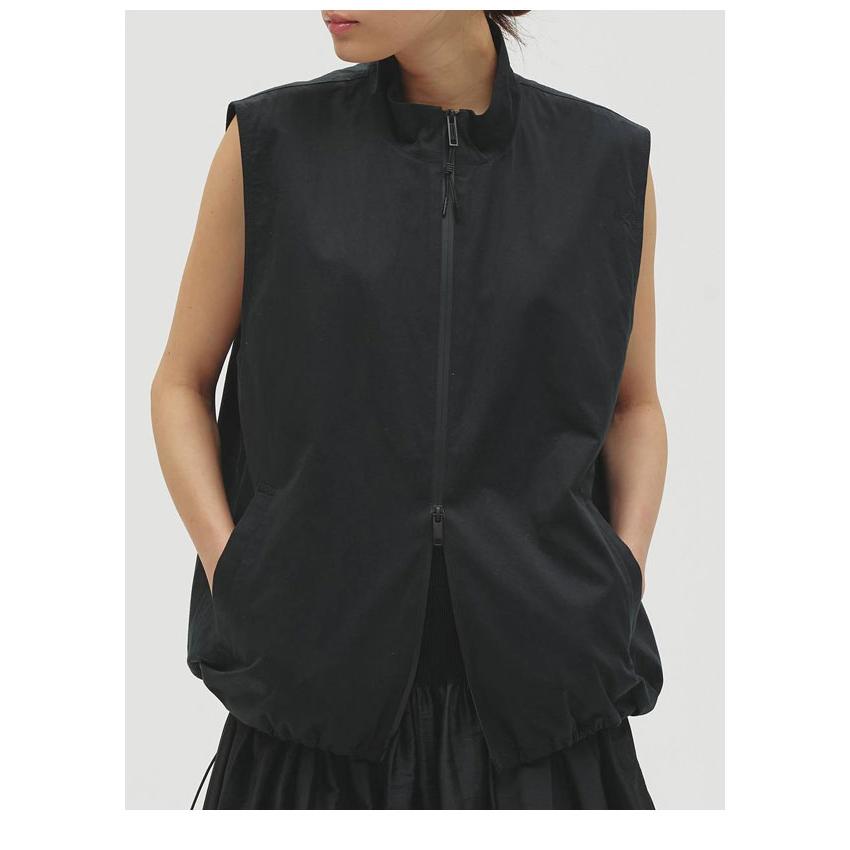 TODAYFUL 黒 コットンベスト TODAYFUL トゥデイフル 2026prefall トップス Standcollar Zip Vest