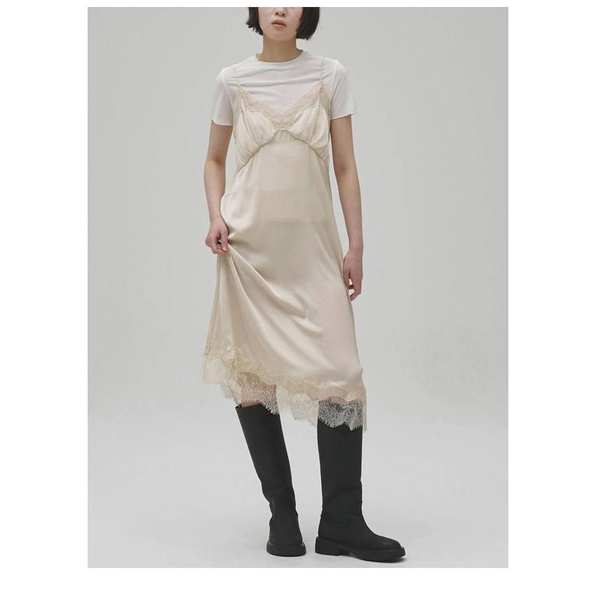 TODAYFUL トゥデイフル 2026Prefall ワンピース Satin Lace Dress