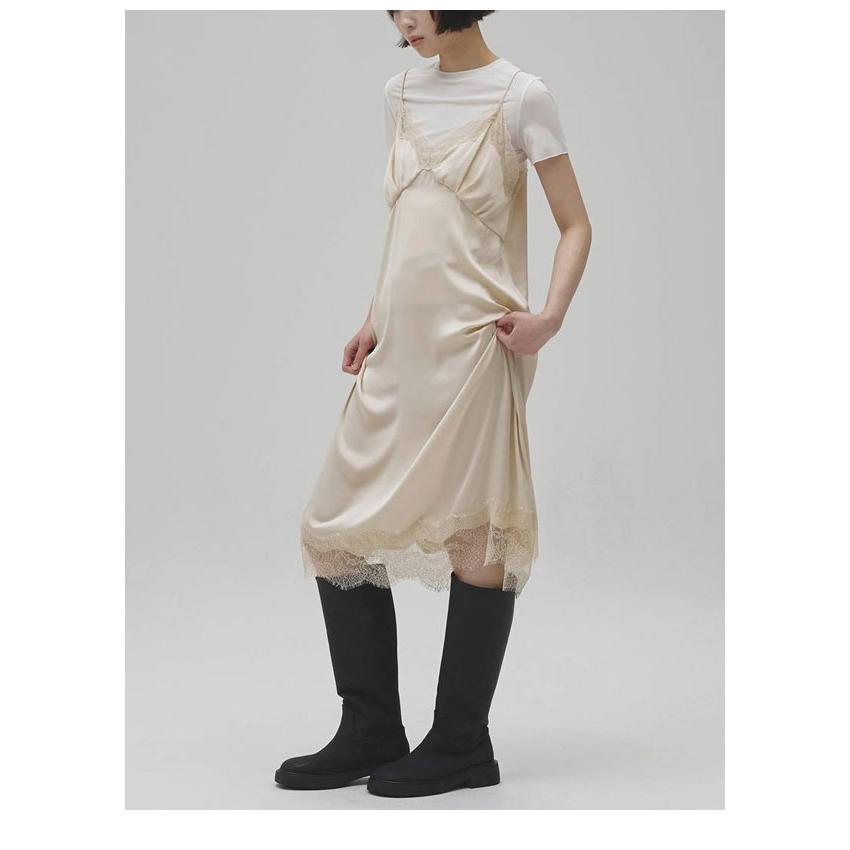 TODAYFUL トゥデイフル 2026Prefall ワンピース Satin Lace Dress