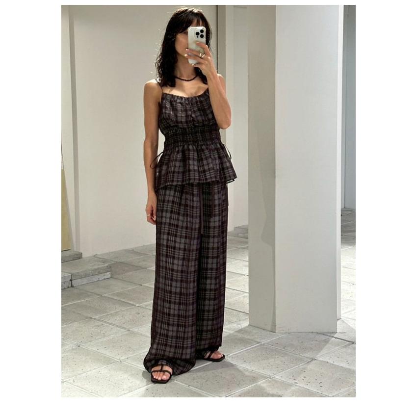 TODAYFUL トゥデイフル 2026springsummer トップス Check Jacquard