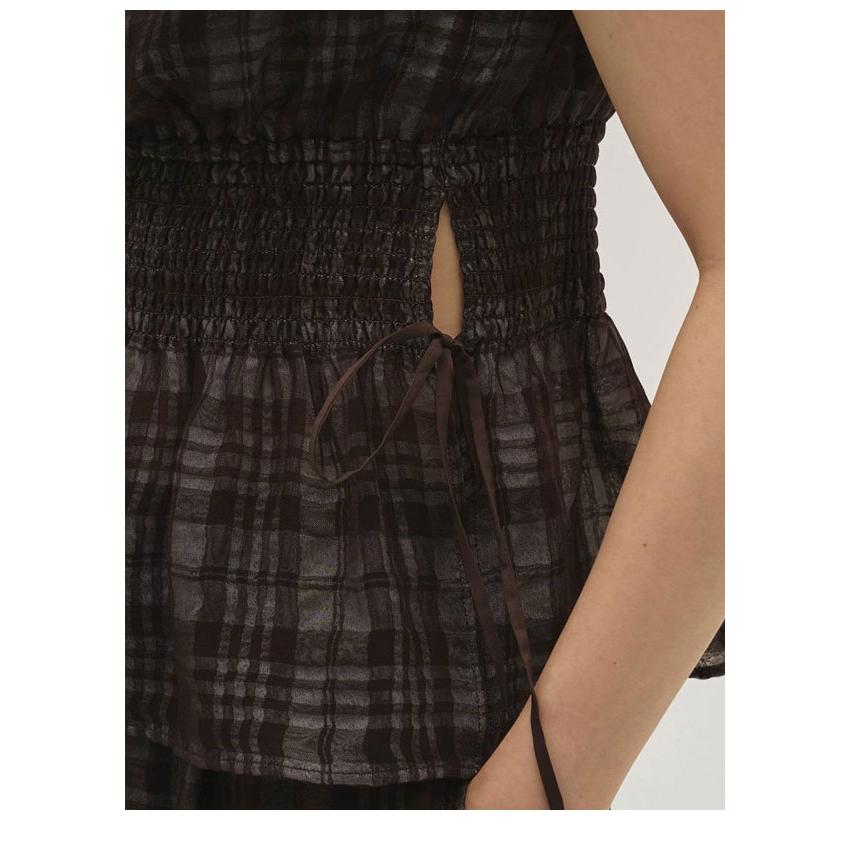 TODAYFUL トゥデイフル 2026springsummer トップス Check Jacquard