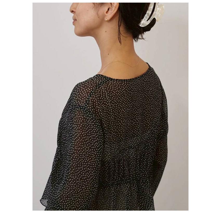 TODAYFUL トゥデイフル 2026springsummer トップス Shirring Dot
