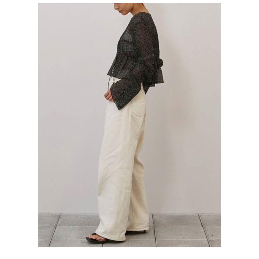 TODAYFUL トゥデイフル 2026springsummer トップス Shirring Dot