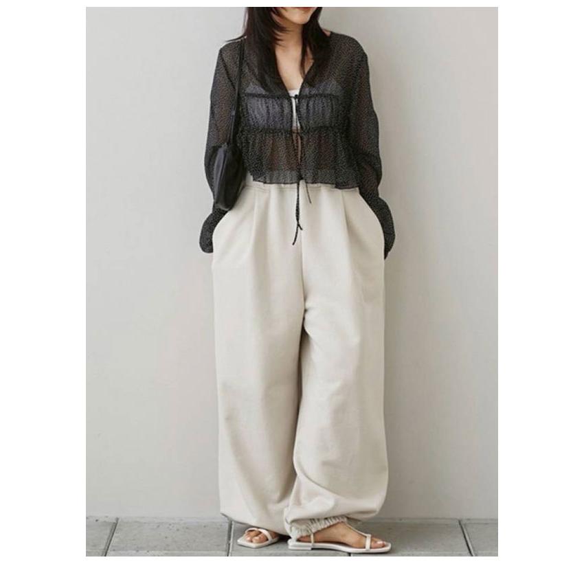 TODAYFUL トゥデイフル 2026springsummer トップス Shirring Dot