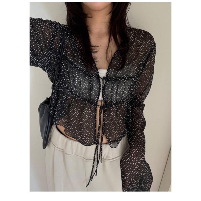 TODAYFUL トゥデイフル 2026springsummer トップス Shirring Dot