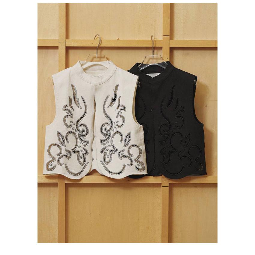 TODAYFUL トゥデイフル 2026Prefall トップス Cut Lace Twill Vest 6月