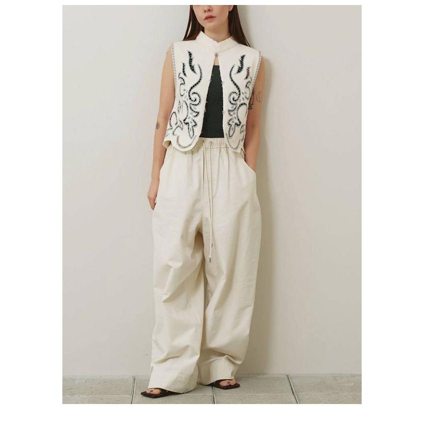 TODAYFUL トゥデイフル 2026Prefall トップス Cut Lace Twill Vest 6月