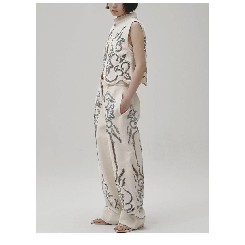 TODAYFUL トゥデイフル 2026Prefall トップス Cut Lace Twill Vest 6月