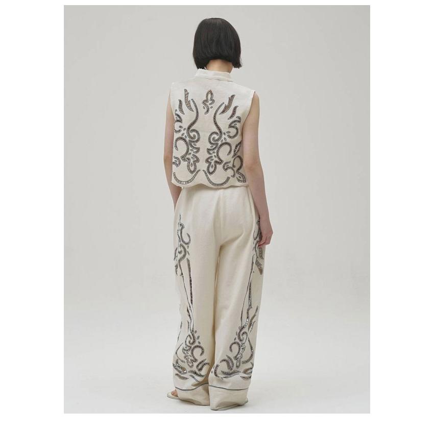 TODAYFUL トゥデイフル 2026Prefall トップス Cut Lace Twill Vest 6月