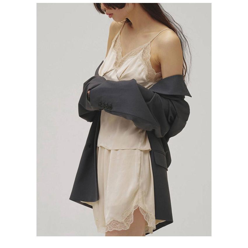 TODAYFUL トゥデイフル 2026Prefall トップス Satin Lace Camisole 6月