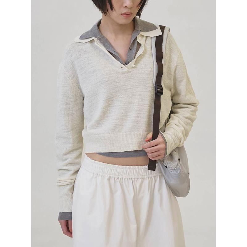 TODAYFUL トゥデイフル 2026springsummer トップス Layered Polo Knit