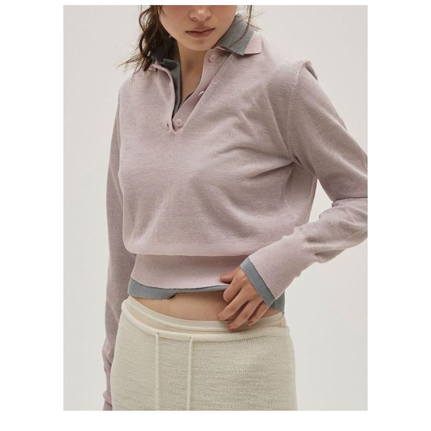 TODAYFUL トゥデイフル 2026springsummer トップス Layered Polo Knit