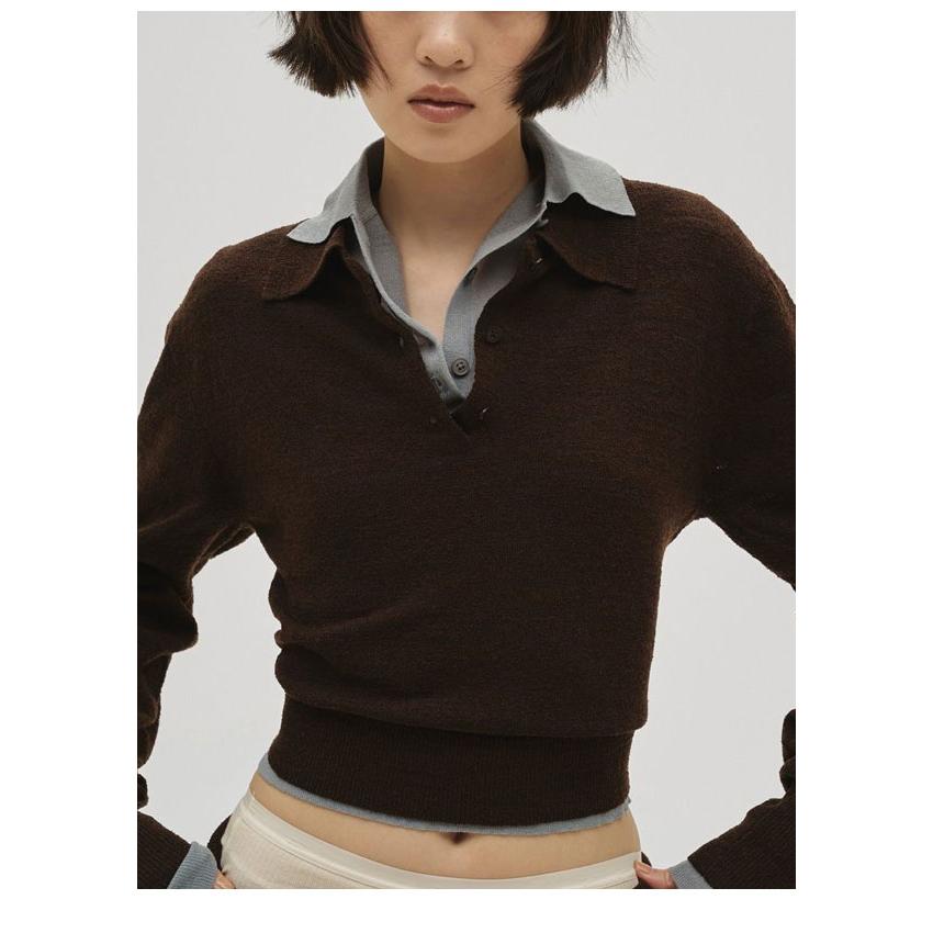 TODAYFUL トゥデイフル 2026springsummer トップス Layered Polo Knit