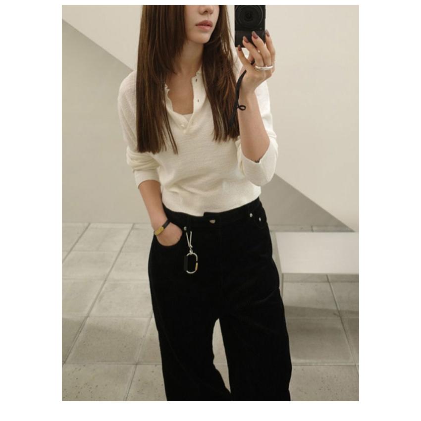 todayful Layered Polo Knit チョコ トゥデイフル TODAYFUL (トゥデイフル）Layered Polo Knit☆ 26春夏【12610508