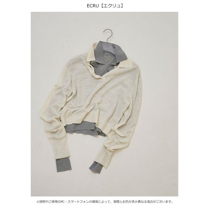 TODAYFUL トゥデイフル 2026springsummer トップス Layered Polo Knit