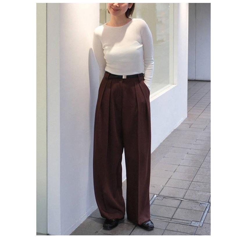 新品Todayful CompactSmooth Knit エクリュ2026SS TODAYFUL トゥデイフル 2026springsummer トップス Compact Smooth