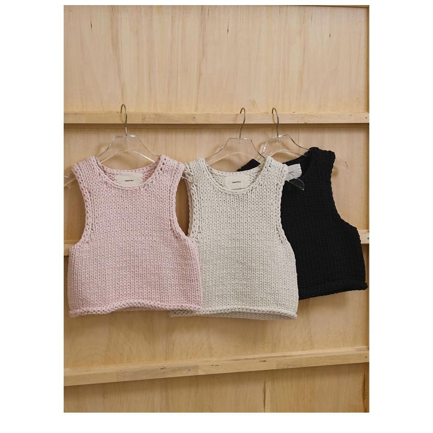 TODAYFUL Chunky Hand Knit Vest ベスト2way TODAYFUL トゥデイフル 2026springsummer トップス Hand Knit