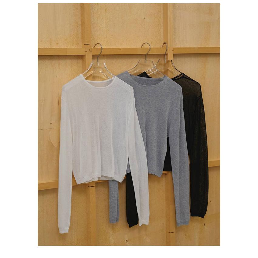 TODAYFUL トゥデイフル 2026springsummer トップス Compact Sheer Knit