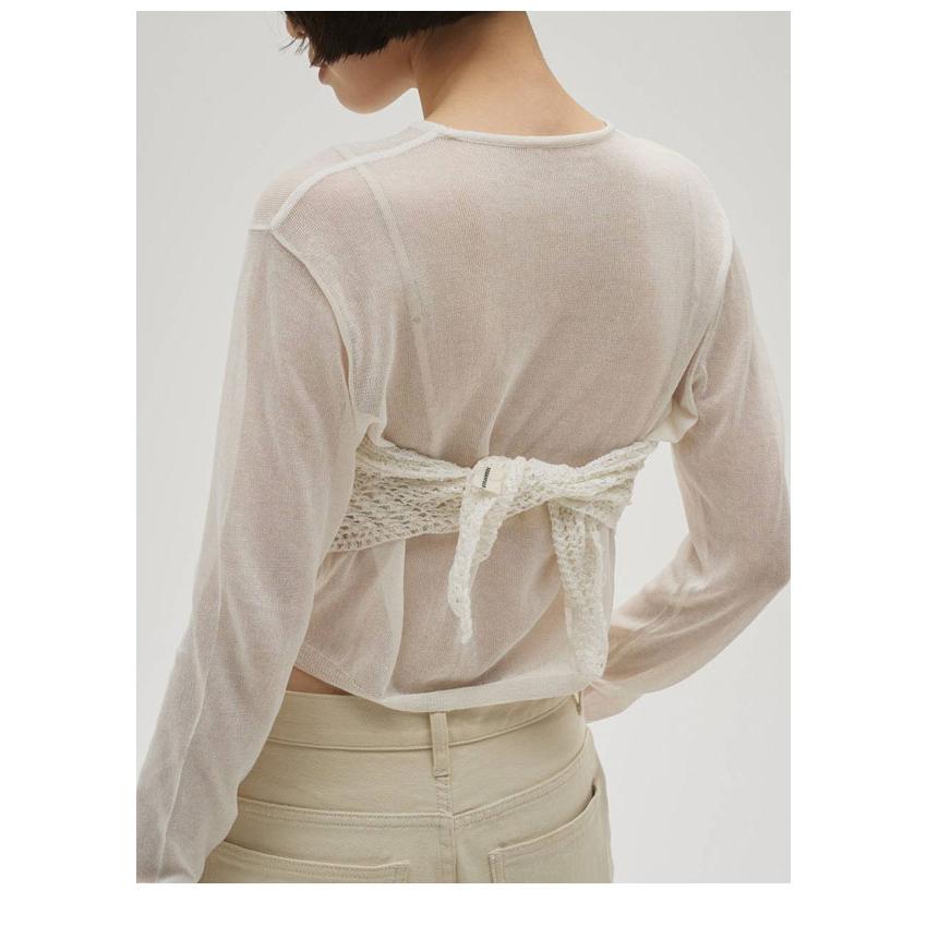 TODAYFUL トゥデイフル 2026springsummer トップス Compact Sheer Knit