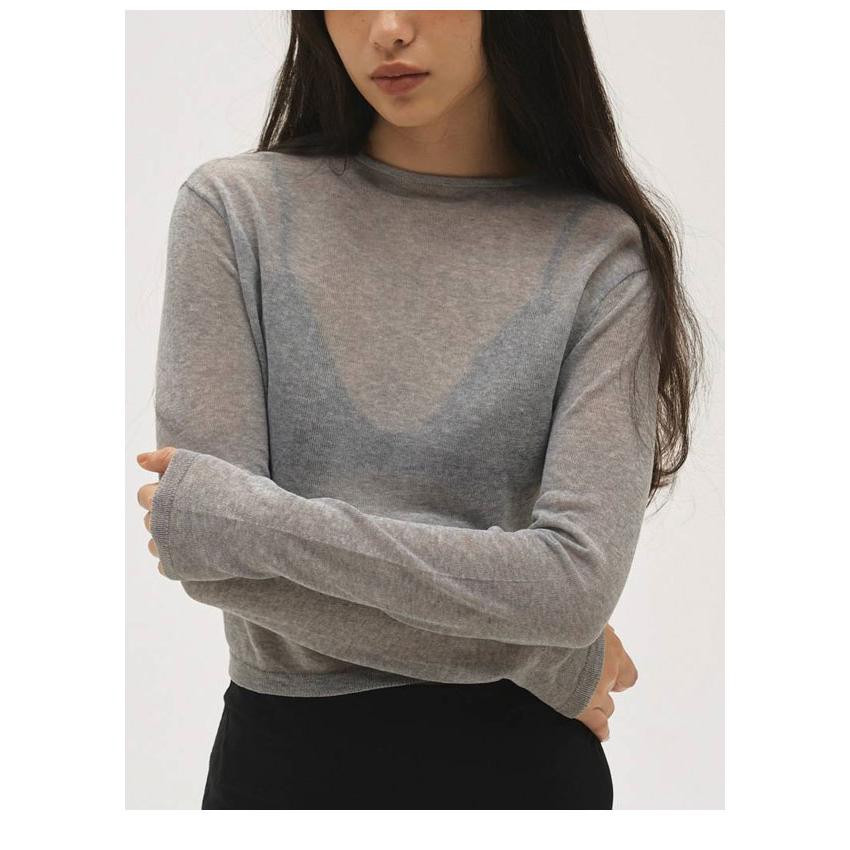 TODAYFUL トゥデイフル 2026springsummer トップス Compact Sheer Knit