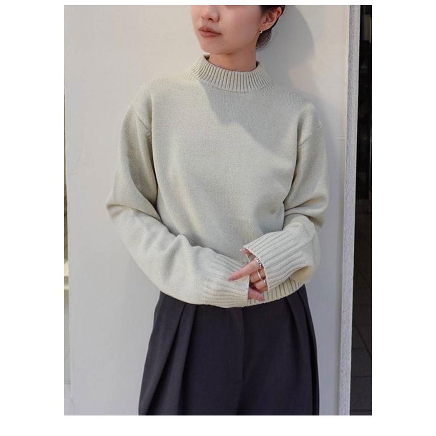 TODAYFUL トゥデイフル 2026springsummer トップス Crewneck Slub Knit