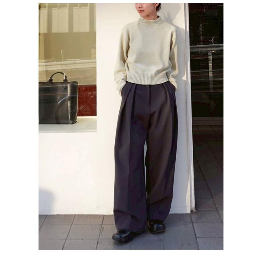TODAYFUL トゥデイフル 2026springsummer トップス Crewneck Slub Knit