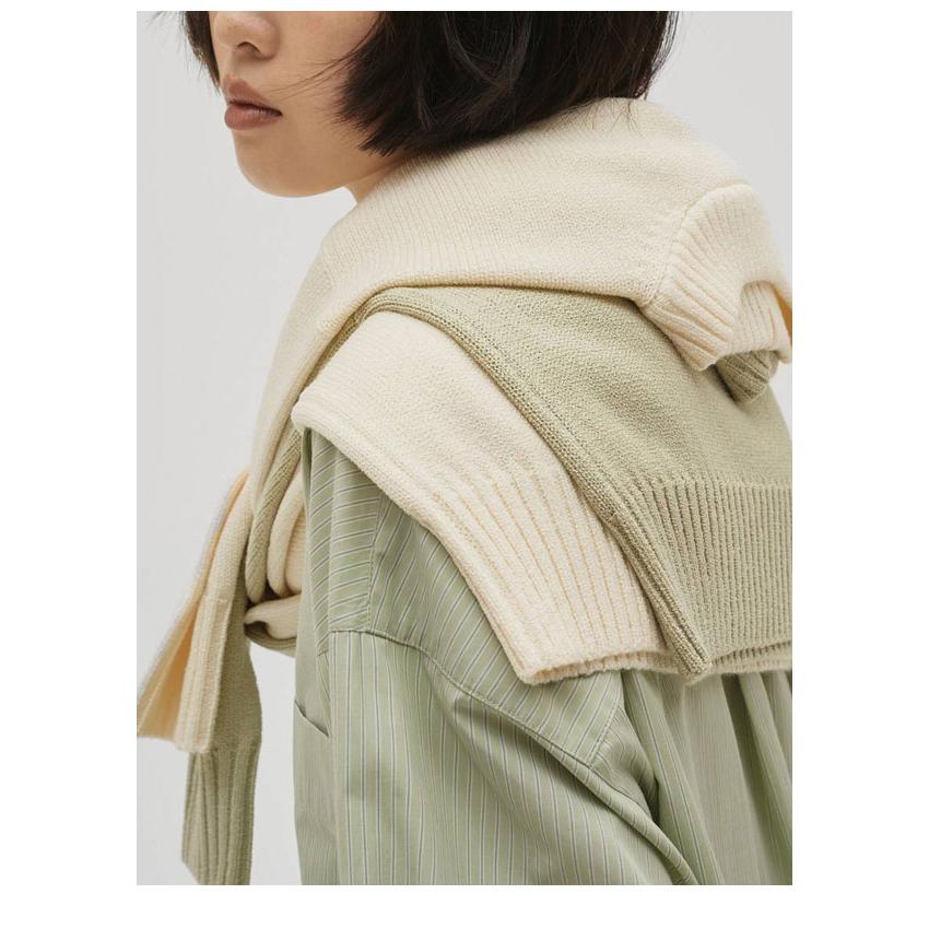 TODAYFUL トゥデイフル 2026springsummer トップス Crewneck Slub Knit