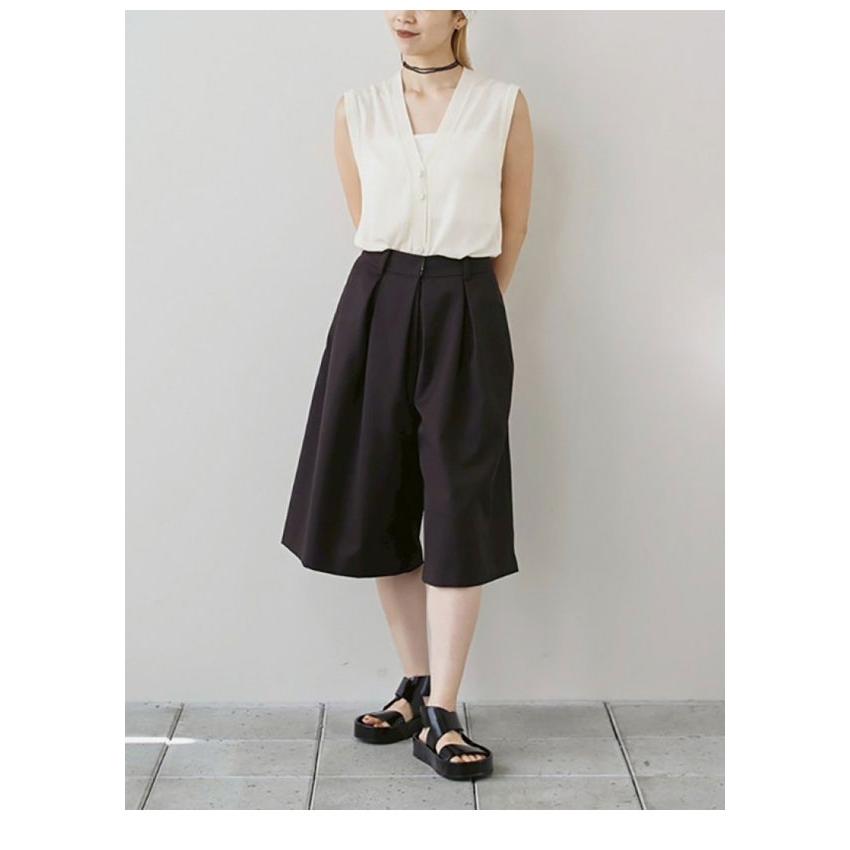 トゥデイフル TODAYFUL 2026springsummer トップス Tencelsilk Knit Vest テンシルシルクニットベスト ミドル丈 ノースリーブ 12610517 26春夏の画像