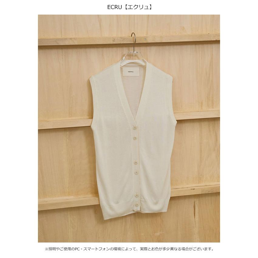 トゥデイフル TODAYFUL 2026springsummer トップス Tencelsilk Knit Vest テンシルシルクニットベスト ミドル丈 ノースリーブ 12610517 26春夏の画像